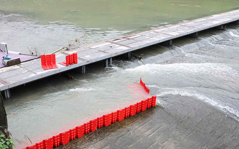 Temporary Flood Barrier