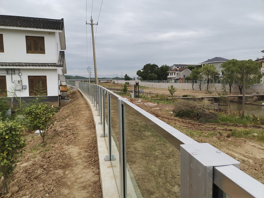 Lanxi Glass Flood Control Wall